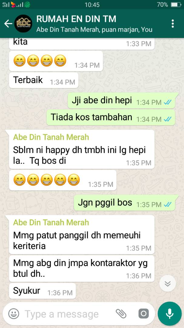 bina rumah atas tanah sendiri