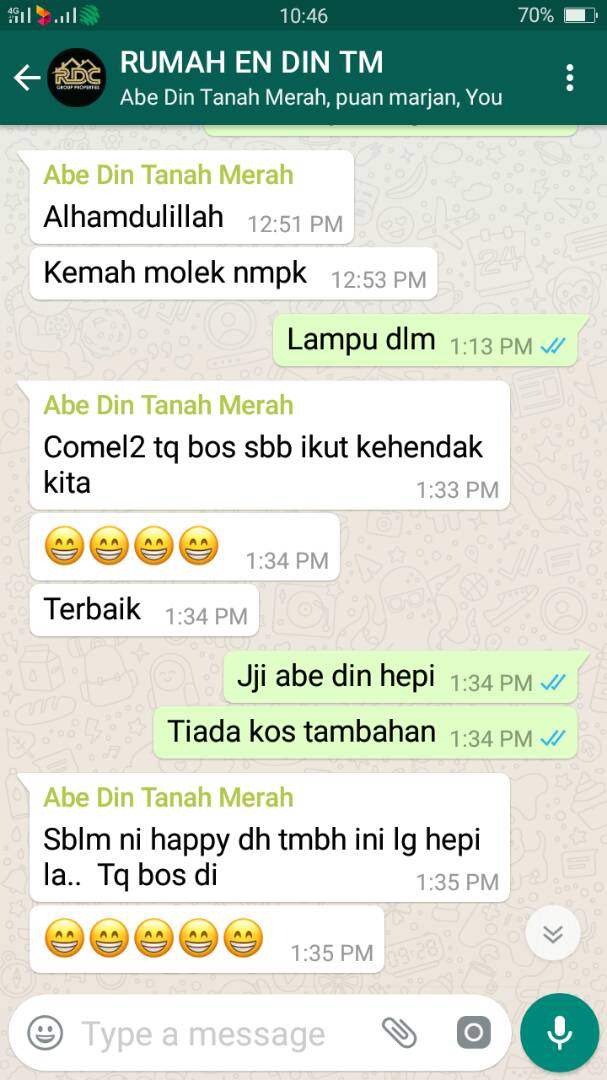 bina rumah atas tanah sendiri