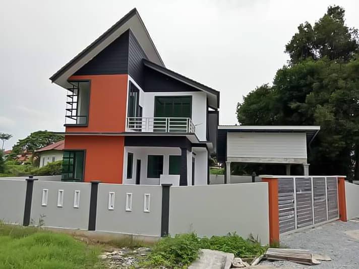 bina rumah atas tanah sendiri