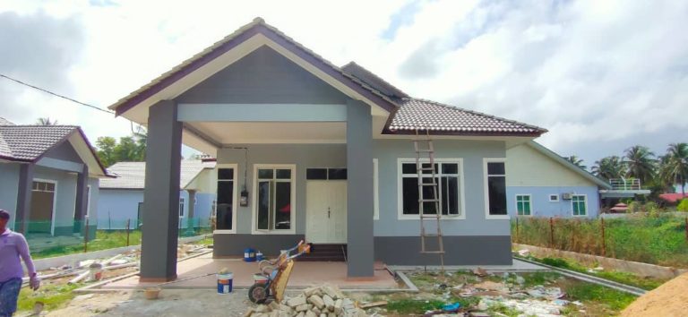 bina rumah atas tanah sendiri