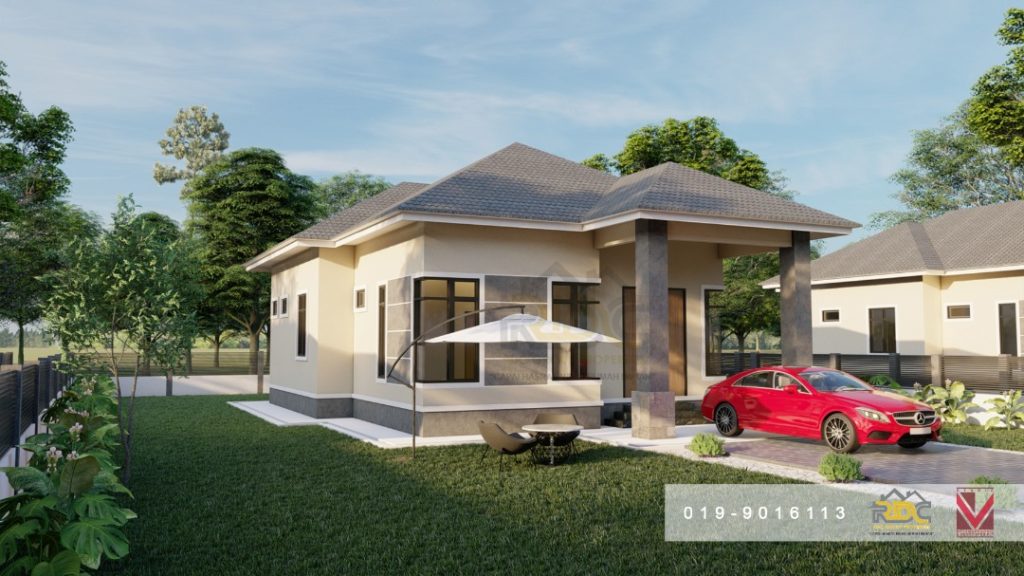 bina rumah atas tanah sendiri