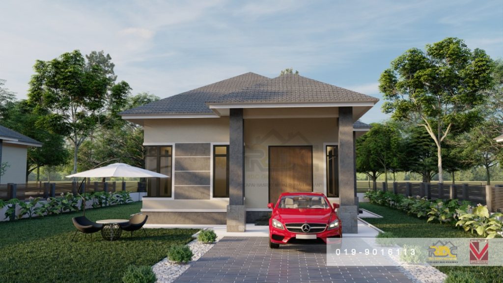 bina rumah atas tanah sendiri