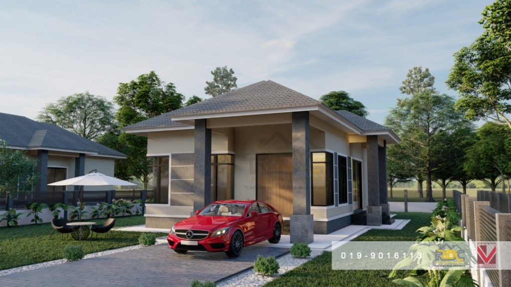 bina rumah atas tanah sendiri