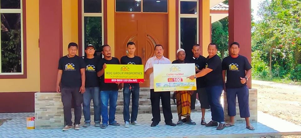 bina rumah atas tanah sendiri