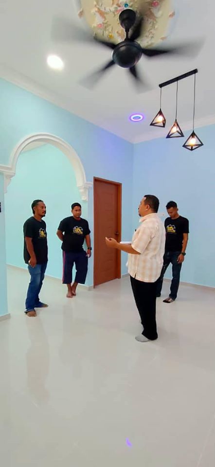 bina rumah atas tanah sendiri
