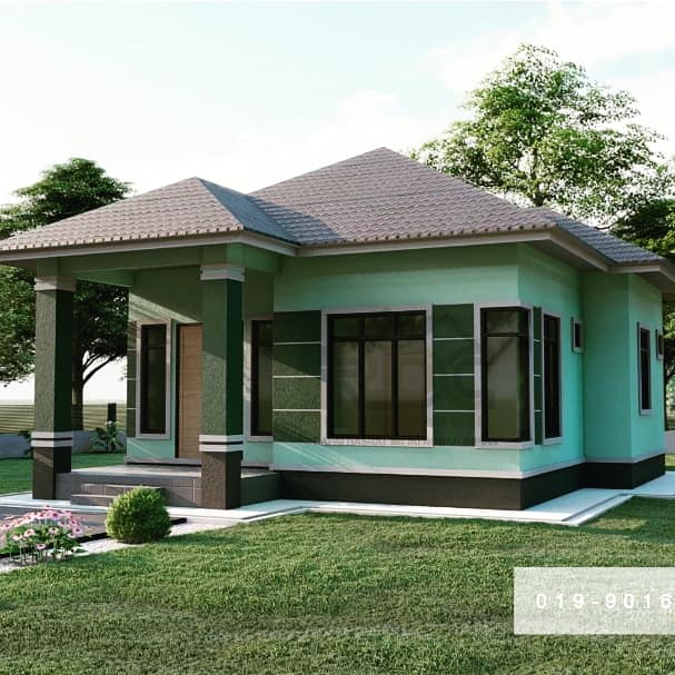 bina rumah atas tanah sendiri