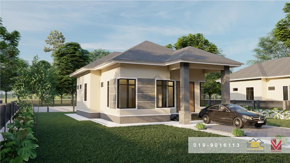 bina rumah atas tanah sendiri