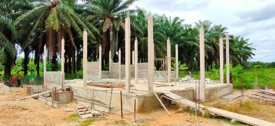 bina rumah atas tanah sendiri