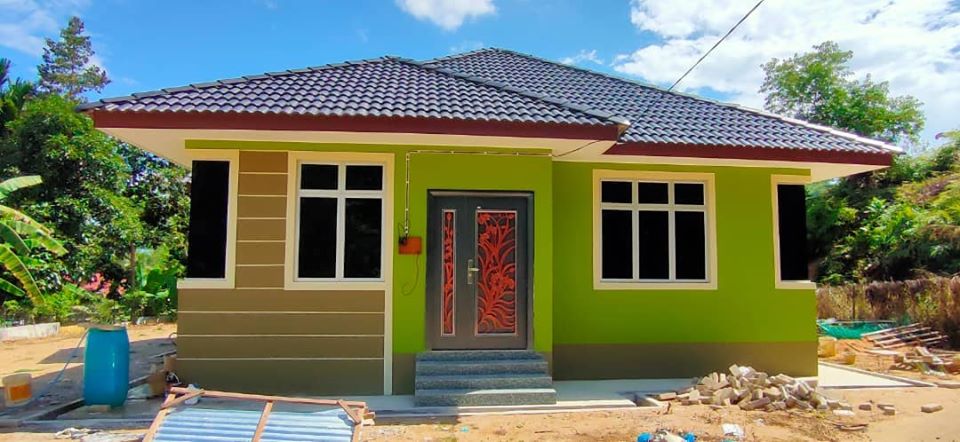 bina rumah atas tanah sendiri