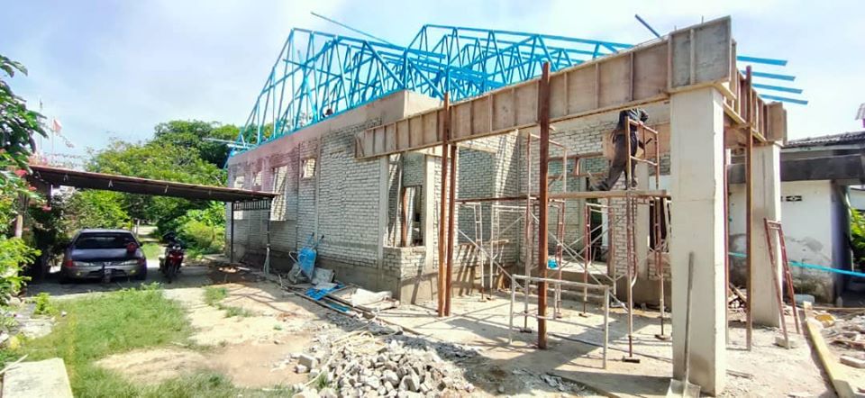 bina rumah atas tanah sendiri