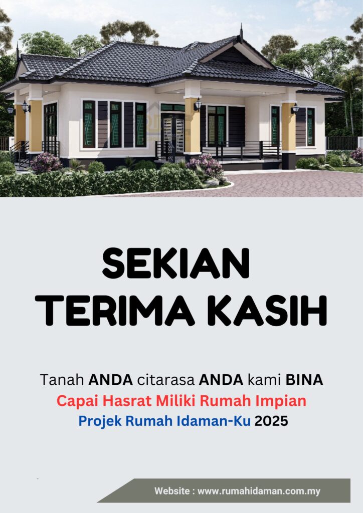 bina rumah atas tanah sendiri